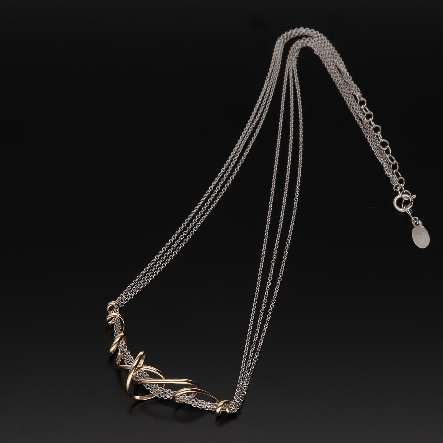 K14GF  余韻と流れ  ネックレス｜GFP8116