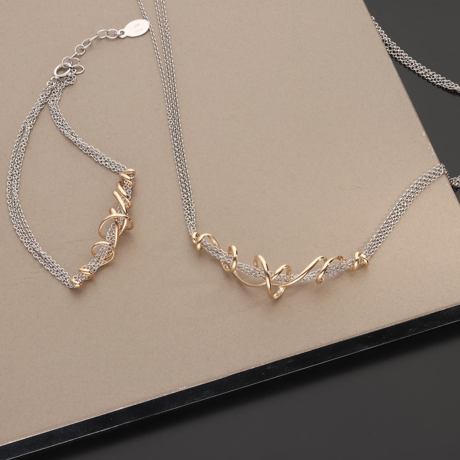 K14GF  余韻と流れ  ネックレス｜GFP8116