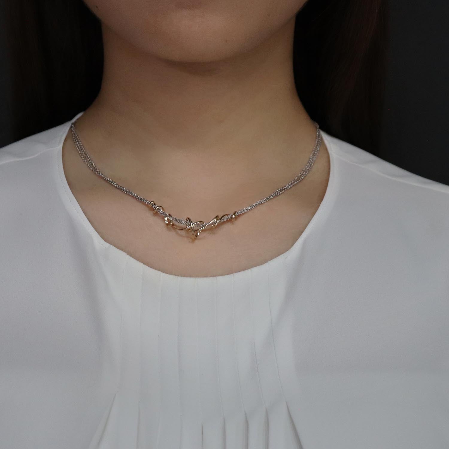 K14GF  余韻と流れ  ネックレス｜GFP8116