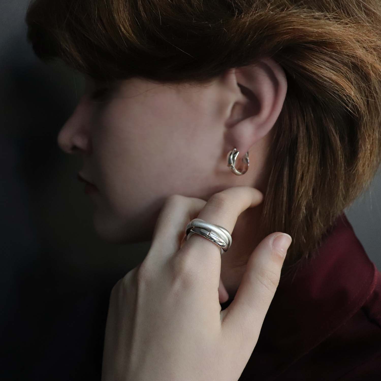 SV925/K10  始まりの交差  リング｜GSVK2007M・L