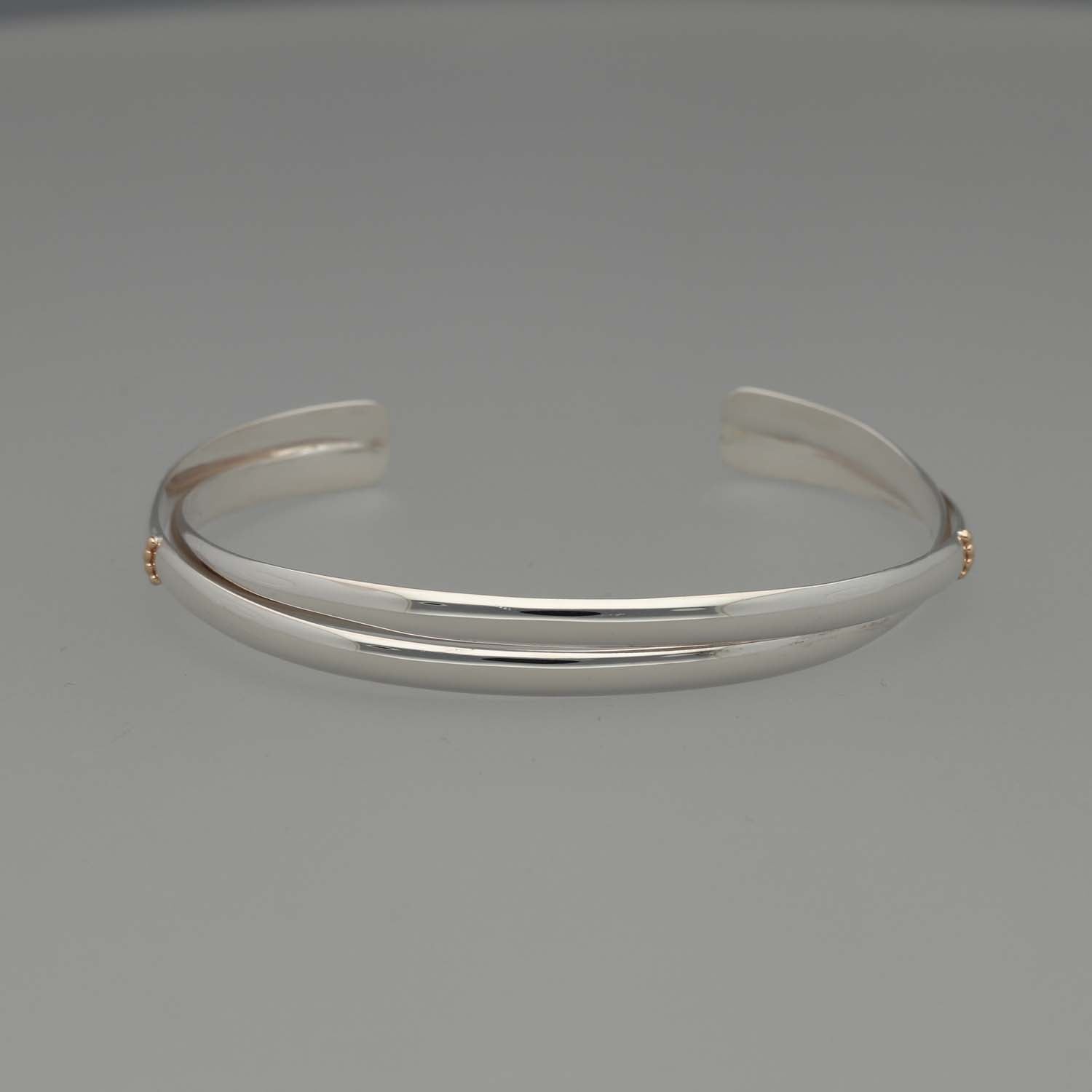 SV925/K10  軸をなぞる  バングル｜GSVK3003